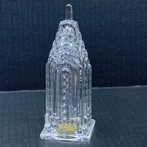 Shannon Crystal Designs of Ireland Empire State Building Figurine Czech Republic